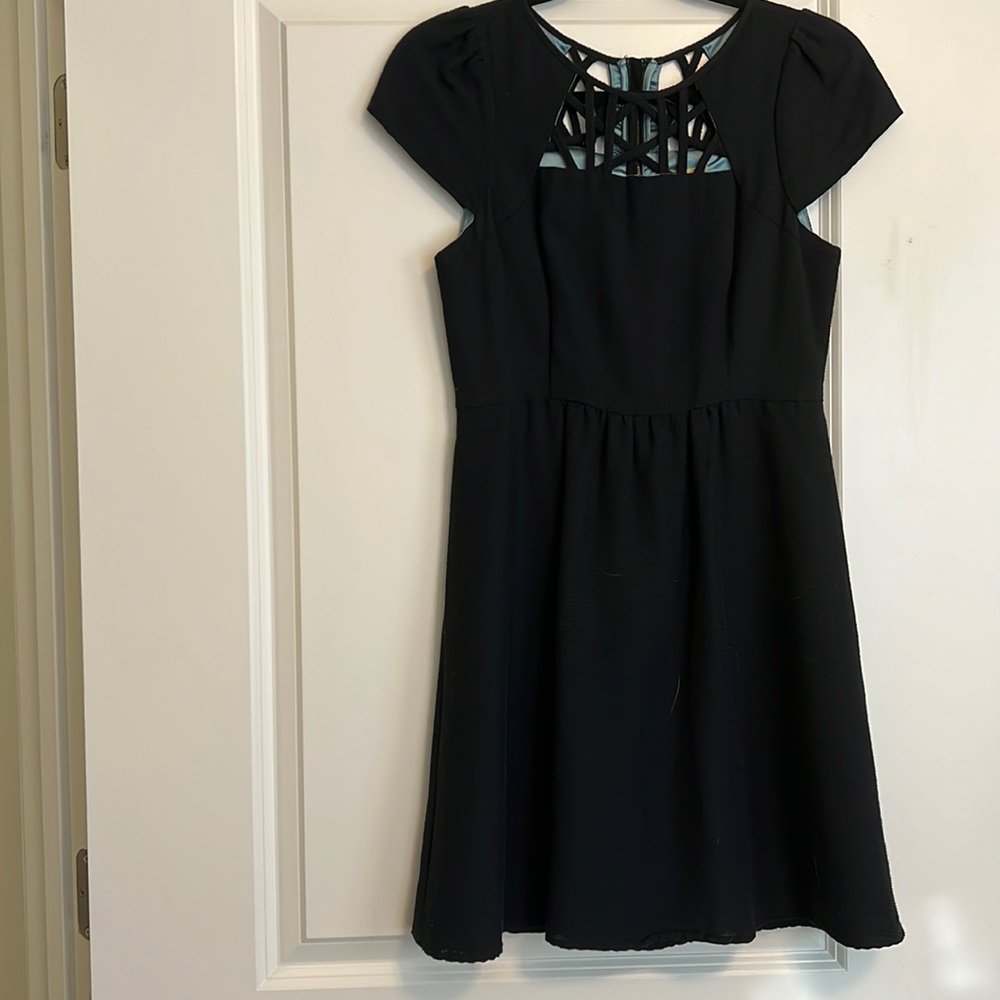 Anthropologie Black Dress